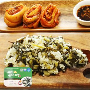 직접재배한 쌀과 전용시래기로 만든 맛깔난 즉석 시래기밥 230g 4팩