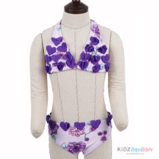 [드라마퀸] 하트탑 비키니 - 라일락 (DRAMAQUEEN HEARTTOP BIKINI - LILAC) (최초판매가:123,000원)