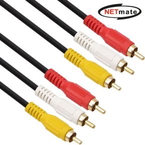 넷메이트 NMA-3R050M RCA 3선 케이블5 5m