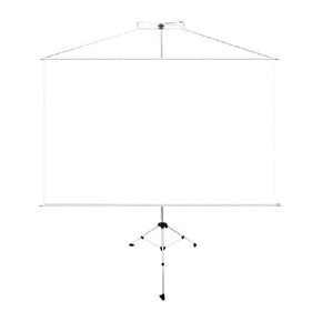 플랏플로우)분리형족자삼각대 스크린(F-HJ60W 132x75cm)-60인치와이드