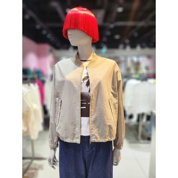 [부산점] 백 자수 스트링 집업 점퍼 BAJP54531