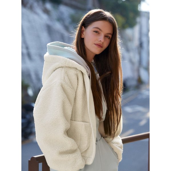 쉐르파 후드 집업_3COLOR