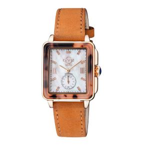 4212452 Gv2 By Gevril Bari Tortoise Quartz Ladies Watch