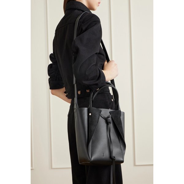 마리야 스몰 스웨이드 가죽 토트백 46376663163028667