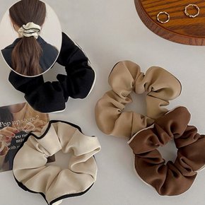 4종세트 곱창밴드 스크런치 면 헤어밴드 곱창머리끈 ODM-HAIRBAND14