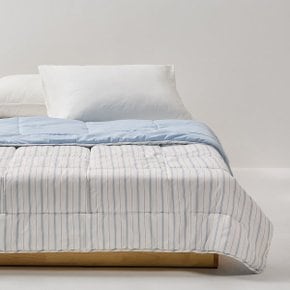 스트라이프 피치스킨 차렵이불 SS 라이트블루 J60N902148951