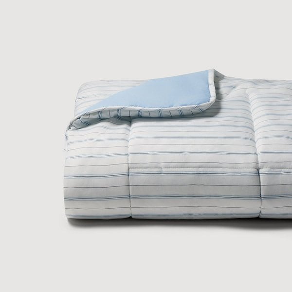 스트라이프 피치스킨 차렵이불 SS 라이트블루 J60N902148951