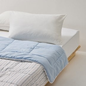 스트라이프 피치스킨 차렵이불 SS 라이트블루 J60N902148951