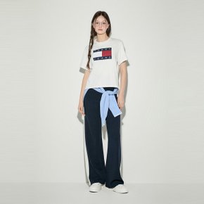 T32E6TTO13TWT1YBH 박시 플래그 티셔츠