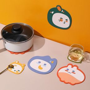 캐릭터코스터 S 실리콘 티코스터 컵 받침