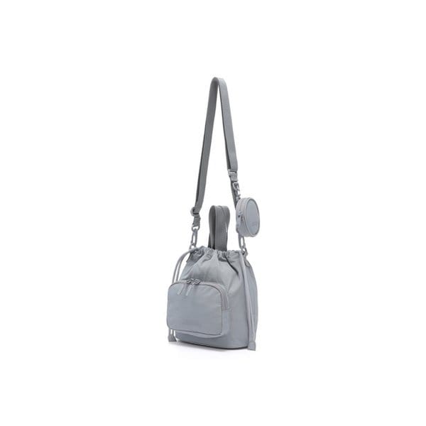 N255ACR280 아델리 버킷백 GRAY BLUE