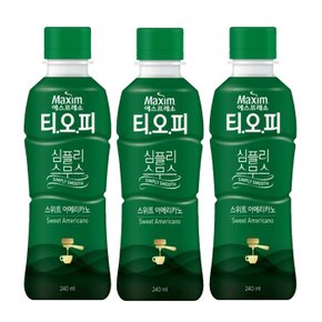 맥심 티오피 심플리 스무스 스위트아메리카노 240ml X 20개