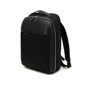 DBBA2E666BK [BIZ BACKPACK]블랙 나일론 혼방 가죽 백팩