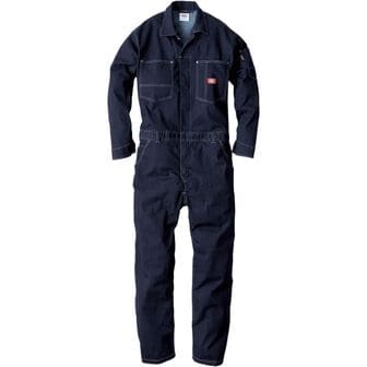  일본 디 점프수트 오버롤 Dickies D756 Denim Workwear Work Clothes Long Sleeve Cordura Stret