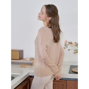 PAIGE SWEATER IN PEACH PARFAIT