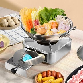 미니 스텐 고체연료 버너/화로 스토브 캠핑 낚시 차박