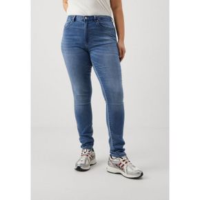 4997909 ONLY Carmakoma CARFOREVER HIGH - Jeans Skinny Fit medium blue denim