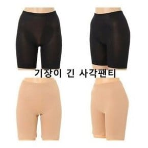 VPT6482L    속바지 겸용 여성 노라인 롱사각팬티_