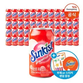 썬키스트 자몽 소다 355ml x48캔