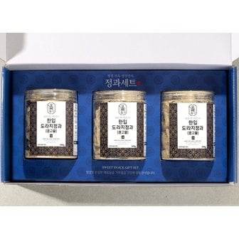  콩고물 도라지정과 수제 한과 선물세트 (대) 200g x 3ea