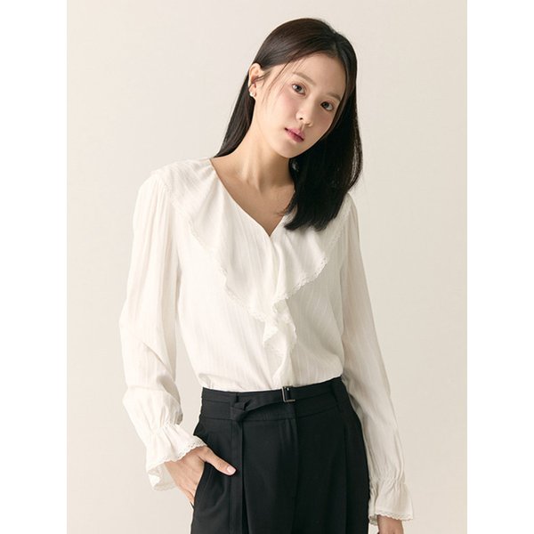 러플 블라우스_RMBLF23R11