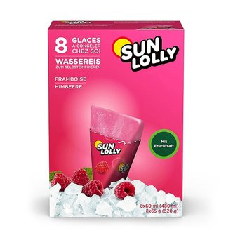  썬 롤리 Sun Lolly 아이스바 라즈베리 520g (65g x 8)