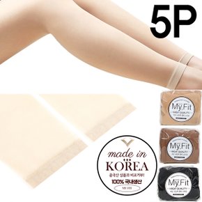 20D 무발 학생실속스타킹 5매 9부 고탄력 벌크팬티스타킹 국산 교복_P435243358