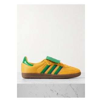 아디다스 삼바 Og 메시 스웨이드 가죽 스니커즈 옐로 1647597338935838