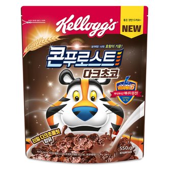  켈로그 콘푸로스트 다크초코 550g