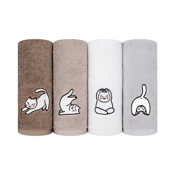 요가고양이 150g 타월 1장