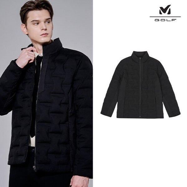 [24년최신상] 밀레골프 남성 미라클 스윙 구스다운