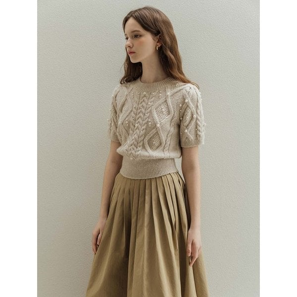 Pearl Beige Knit