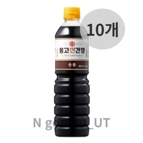 몽고간장 송품 감초엑기스 혼합양조 진간장 900ml10개