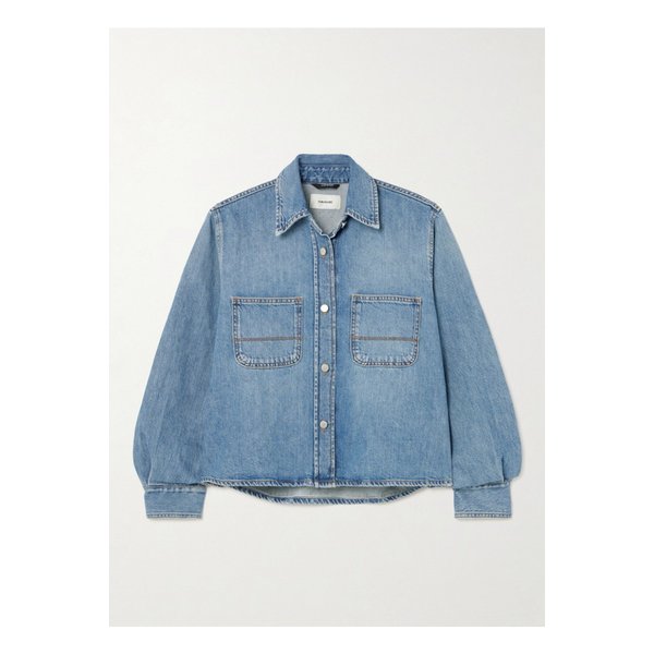 하이쿠레 완다 데님 셔츠 미드 데님 1647597350304758