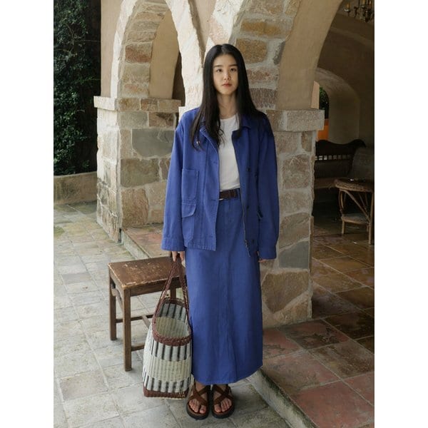 Cobalt Essential Blue Skirt