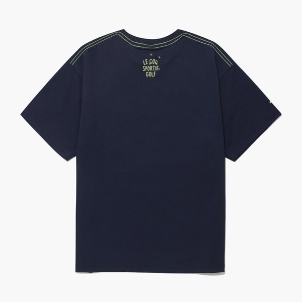 [여주점] [콜라보_하이다나]여성 라운드 티셔츠 GQ222LRS62  NAVY