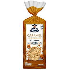 퀘이커 라이스 케이크 캐러멜 186g Quaker Caramel Rice Cakes