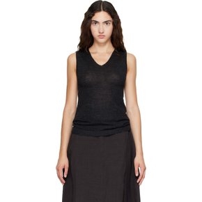 블랙 파인 하이 V 쉘 탑 AW26T3013Y324 Black Melange Bm01