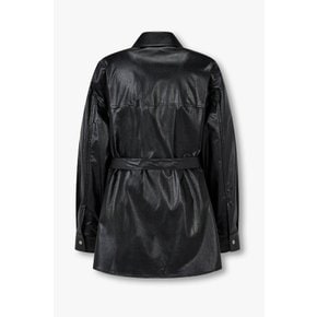 [부산점] 보브)) 신세틱 레더 롱 셔츠 자켓 (7126175500)