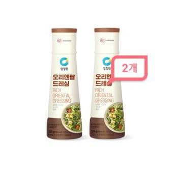 청정원 오리엔탈드레싱325g*2개