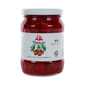 명진 코끼리 레드체리 꼭지 있음 375g