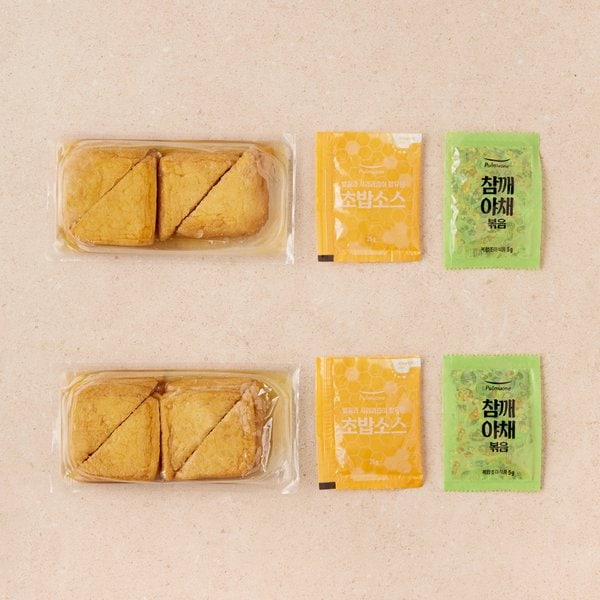 새콤달콤 국산콩 유부초밥 330g(4인분)