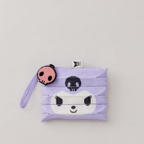 Lucky Pleats Knit Clutch S Kuromi Lavender (0JSO5PC41102F)