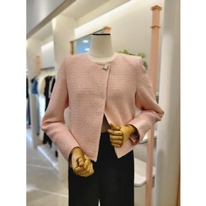 [여주점] 여성 라운드넥 버튼 트위드 자켓 (ITO9WJK310)