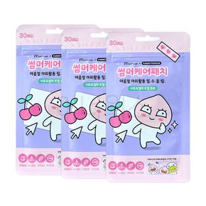 카카오프렌즈 썸머케어패치 (어피치) 30pcs x 3개