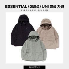 [23SS] ESSENTIAL (에센셜) UNI 방풍 자켓 (네추럴한 무드의 캐주얼 감성 방풍 자켓) / DUU23141