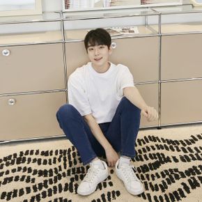 교복몰 20수 싱글 5부 반팔 오버핏 티셔츠 반티_P356052033