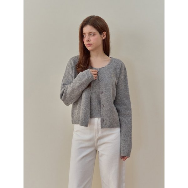 26SS Something knit set (Cardigan+Sleeveless) 3color