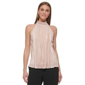 3909685 DKNY Sleeveless Mock Neck Top