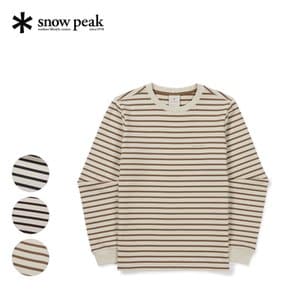 [26 F/W] 여성 스트라이프 긴팔 티셔츠  ( S26FWFTL13)